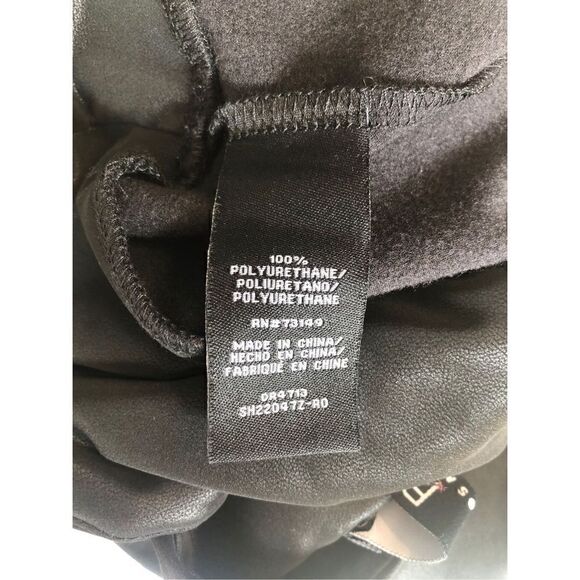 5/$25 SALE Brand New Boom Boom Jeans BBJ Black Biker High Rise Shorts Large - Picture 13 of 17